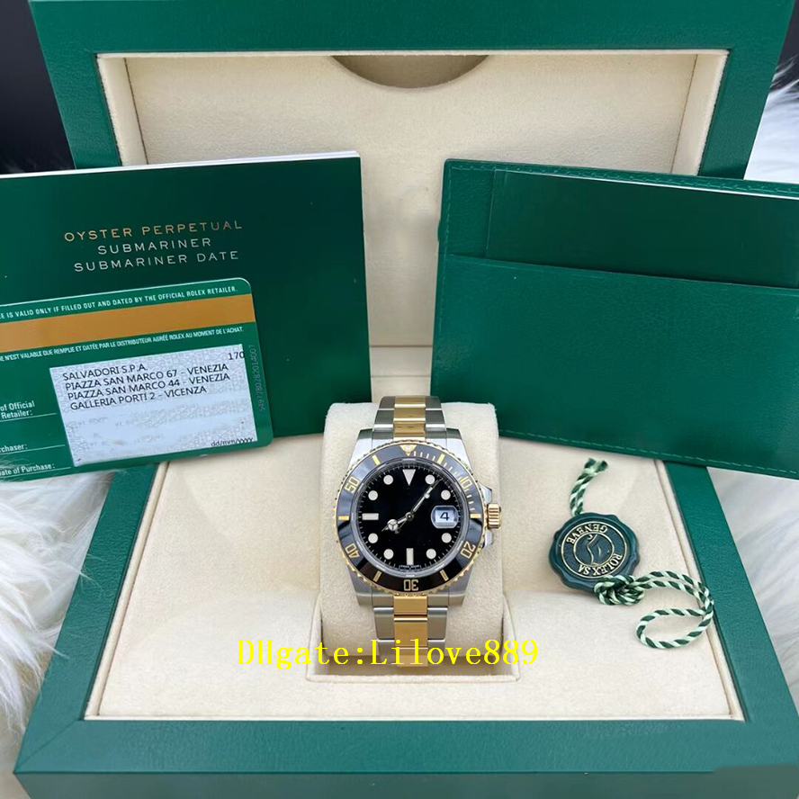 Ceramic Bezel Men 40MM Automatic 3235 Movement Watch Luminous Sapphire Waterproof Sports Self-Wind Fashion 116610 Wristwatches