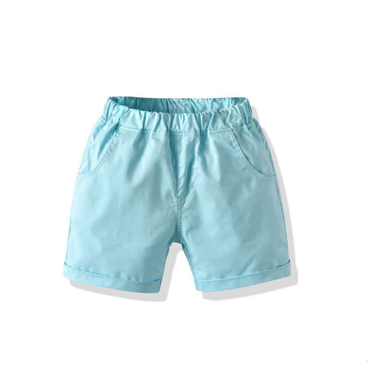 Shorts Boys' Shorts Children's Summer Pants 1-8 Year Old Trousers Solid Color Preschool Clothing Girls' Set Pants School Clothing 23040