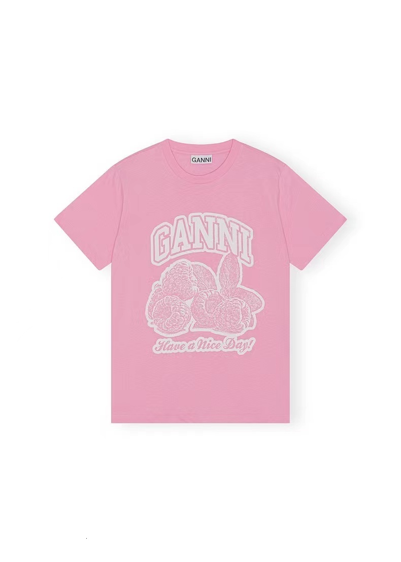 Print Womens TShirt 2023 GANNI Fruit Tshirt Polo Shirt Ladies Cute Girl Home Outdoor Comfortable Allmatch Short Sleeves Y7ZA
Print Womens TShirt 2023 GANNI Fruit Tshirt Polo Shirt Ladies Cute Girl Home Outdoor Comfortable Allmatch Short Sleeves Y7ZA