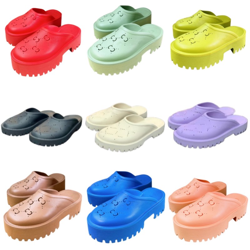 Hot Sandals Perforated G Slippers Solid Platform Shoes High Heel Women Outdoor Shoes Soft Comfortable Beach Shoes Big Head Non-Slip Casual Shoes Top Quality Shoes
Hot Sandals Perforated G Slippers Solid Platform Shoes High Heel Women Outdoor Shoes Soft Comfortable Beach Shoes Big Head Non-Slip Casual Shoes Top Quality Shoes