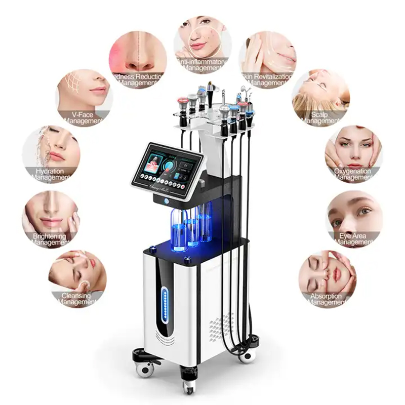 Professional Aqua Peeling Beauty Oxyge Face Dermabrasion Face Deep Cleaning Device Wrinkle Remover Moisturizer Pore Cleaner Machine