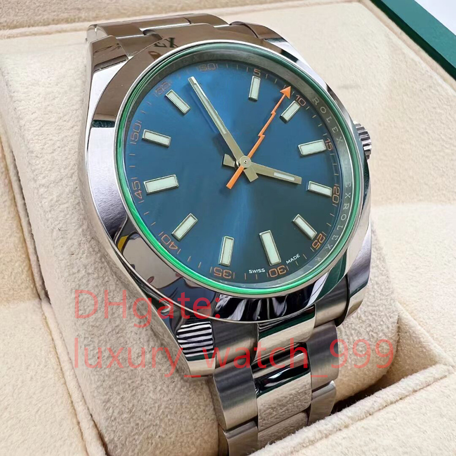 Super Factory Mens watch CAL.3131 Automatic mechanical movement or men Lightning needle Designer watches 904L green glass mirror waterproof 40mm C1
Super Factory Mens watch CAL.3131 Automatic mechanical movement or men Lightning needle Designer watches 904L green glass mirror waterproof 40mm C1