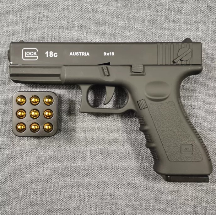 Model toy automatic cartridge case pistol laser version adult and children outdoor game toy gun
Model toy automatic cartridge case pistol laser version adult and children outdoor game toy gun