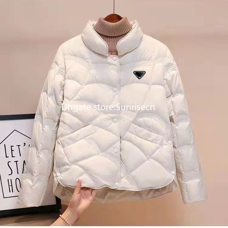 Down Jackets womens puff parkas mens women Zipper Coat Warm Sweatshirts Letter Winter Outwear