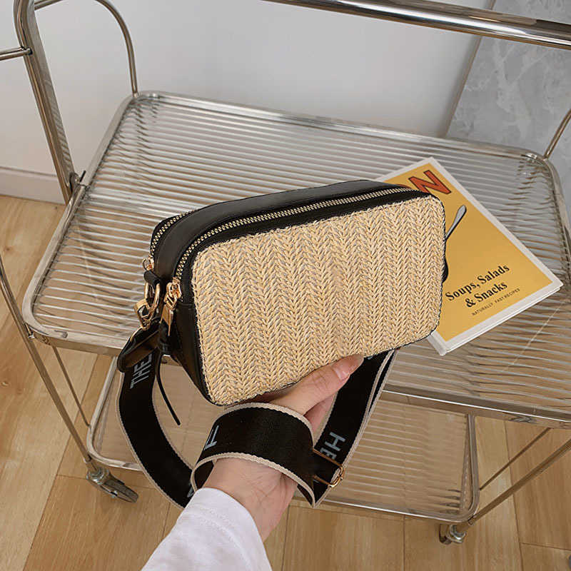 straw bag handbag high quality designer bags snapshot women Fashion Color Matching crossbody camera bags luxury woven shoulder bag purse 230407, Straw blue
straw bag handbag high quality designer bags snapshot women Fashion Color Matching crossbody camera bags luxury woven shoulder bag purse 230407, Straw blue
