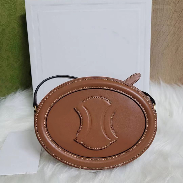 New TRIOMPHES round Oval Wallet bags women's mens purses Smooth Calfskin shoulder Bag zipper Hobo satchel pochette handbag Crossbody Luxury Designer clutch bag, White
New TRIOMPHES round Oval Wallet bags women's mens purses Smooth Calfskin shoulder Bag zipper Hobo satchel pochette handbag Crossbody Luxury Designer clutch bag, White
