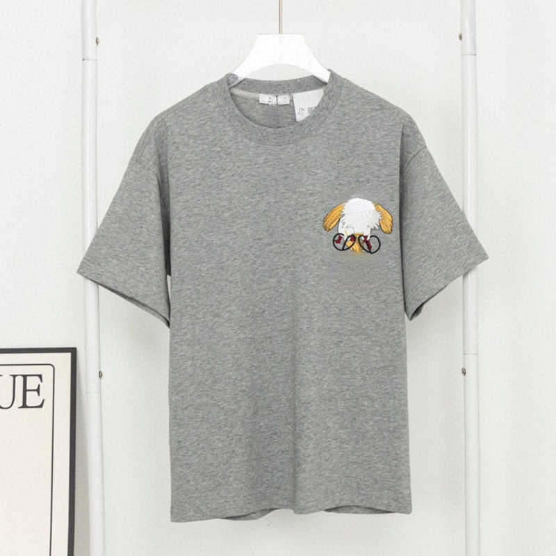 Fashion sweatshirts men women loe designer t shirt animal embroidery short sleeve shirts mens tshirts crew neck tee pullover tshirt loose sweater, White
Fashion sweatshirts men women loe designer t shirt animal embroidery short sleeve shirts mens tshirts crew neck tee pullover tshirt loose sweater, White