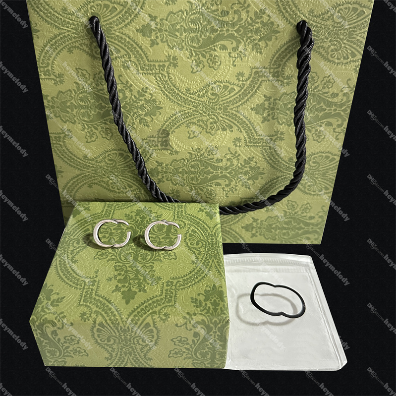 Simple Brand Letter Stud Women Designer Earrings Gold Silver Steel Stamps Eardrops Wedding Party Jewerlry With Box
Simple Brand Letter Stud Women Designer Earrings Gold Silver Steel Stamps Eardrops Wedding Party Jewerlry With Box
