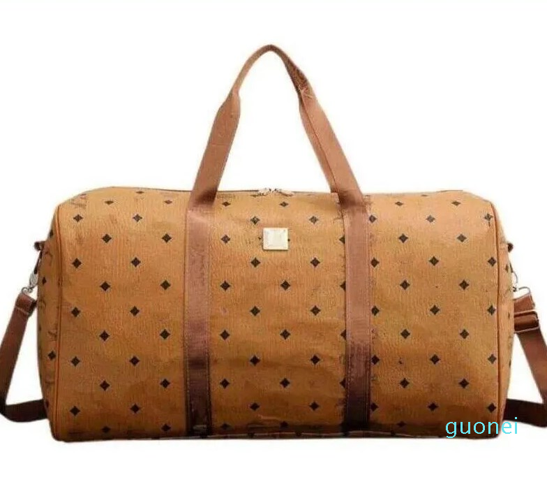 Designer -men luxury women travel bag PU Leather duffel bag designer luggage handbags large capacity sports bag 45cm