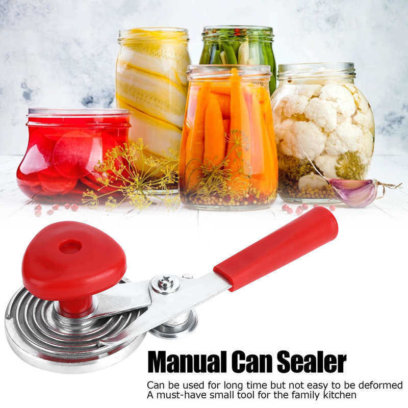 Update New Krimptang Manual Can Sealer Beader Press Seag Glass Hand Tool Crimping Seaming Device Hine