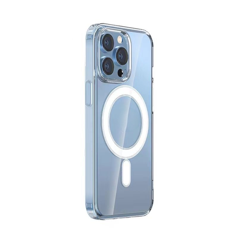 Transparent acrylic magnetic suction case for iphone13promax apple 12 phone case wireless charging 11 protective cover, White
Transparent acrylic magnetic suction case for iphone13promax apple 12 phone case wireless charging 11 protective cover, White