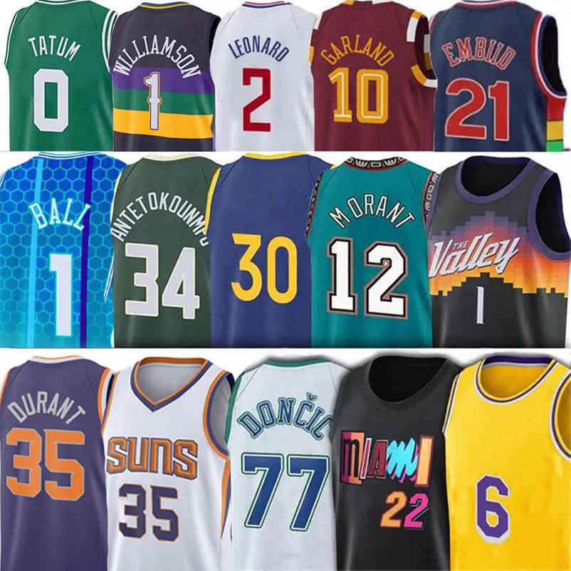 Durant 35 Kevin James Harden Basketball Jerseys Jimmy Butler Jerseys Luka Embiid Garland Ja Booker Morant LaMelo Ball 75th anniversary Jersey, Colour 4
Durant 35 Kevin James Harden Basketball Jerseys Jimmy Butler Jerseys Luka Embiid Garland Ja Booker Morant LaMelo Ball 75th anniversary Jersey, Colour 4