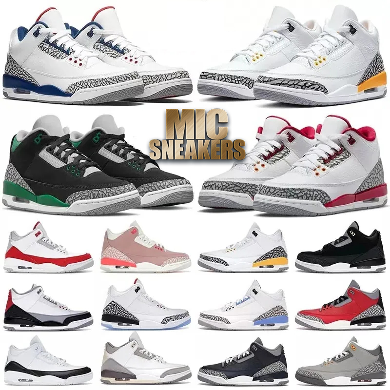 2023 Jumpman 3 3S Men's and Women's Basketball Shoes Fire Red Men's Designer White Cement Pine Green Luxury j3 Outdoor Sports Shoes, Color 19
2023 Jumpman 3 3S Men's and Women's Basketball Shoes Fire Red Men's Designer White Cement Pine Green Luxury j3 Outdoor Sports Shoes, Color 19