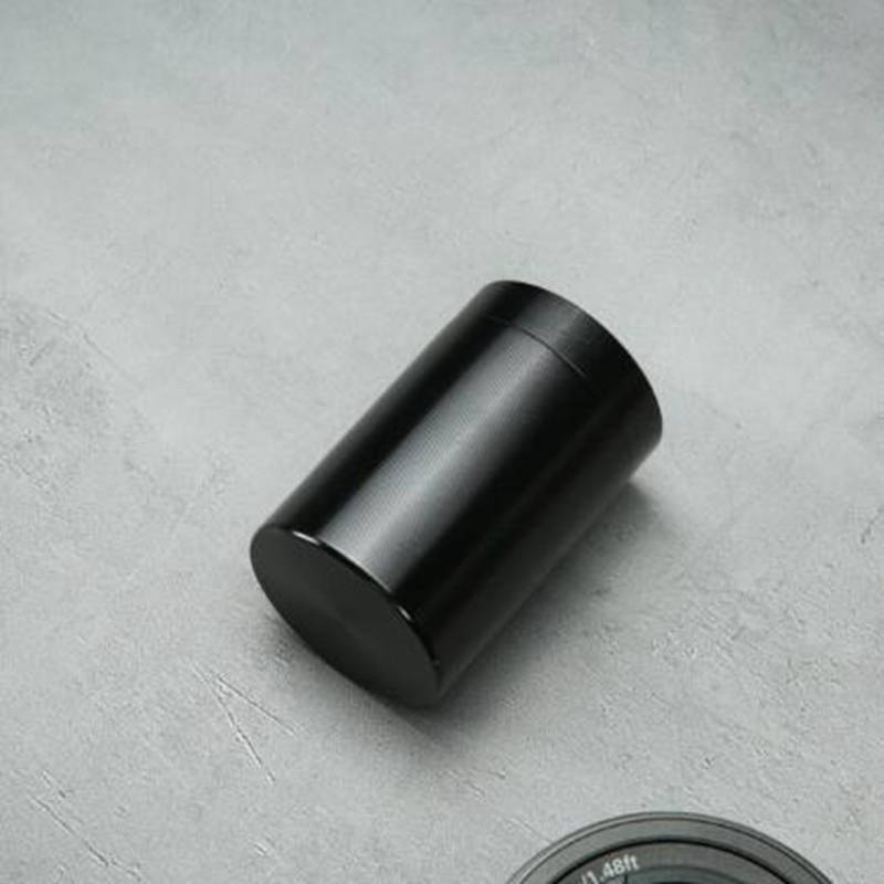 100Pcs/Lot Solid Color Airtight Smell Proof Container Aluminum Alloy Herb Stash Metal Sealed Can Tea Jar Storage Boxes