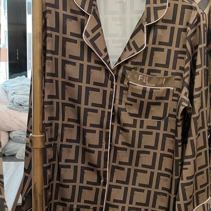 Women's Sleepwear Womens Sp Lounge designer Super comfortable Couple pajamas ice silk summer repair short sved thin home wear set LS06 7O5J w250401