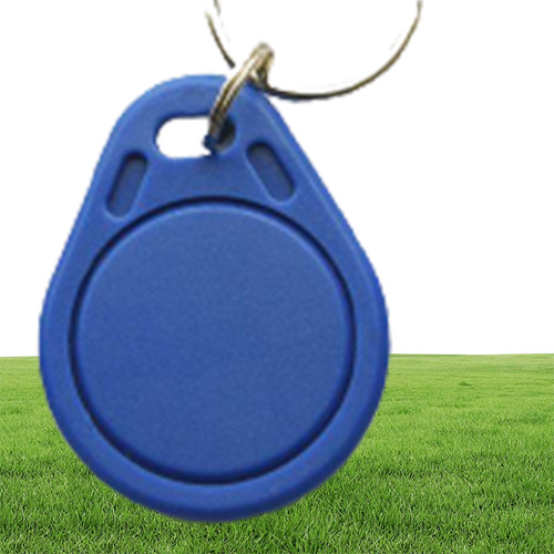 Factory make High quality TK4100 125khz card 100pcslot ISO11785 ABS RFID custom plastic keyfob Key Ring Fob
