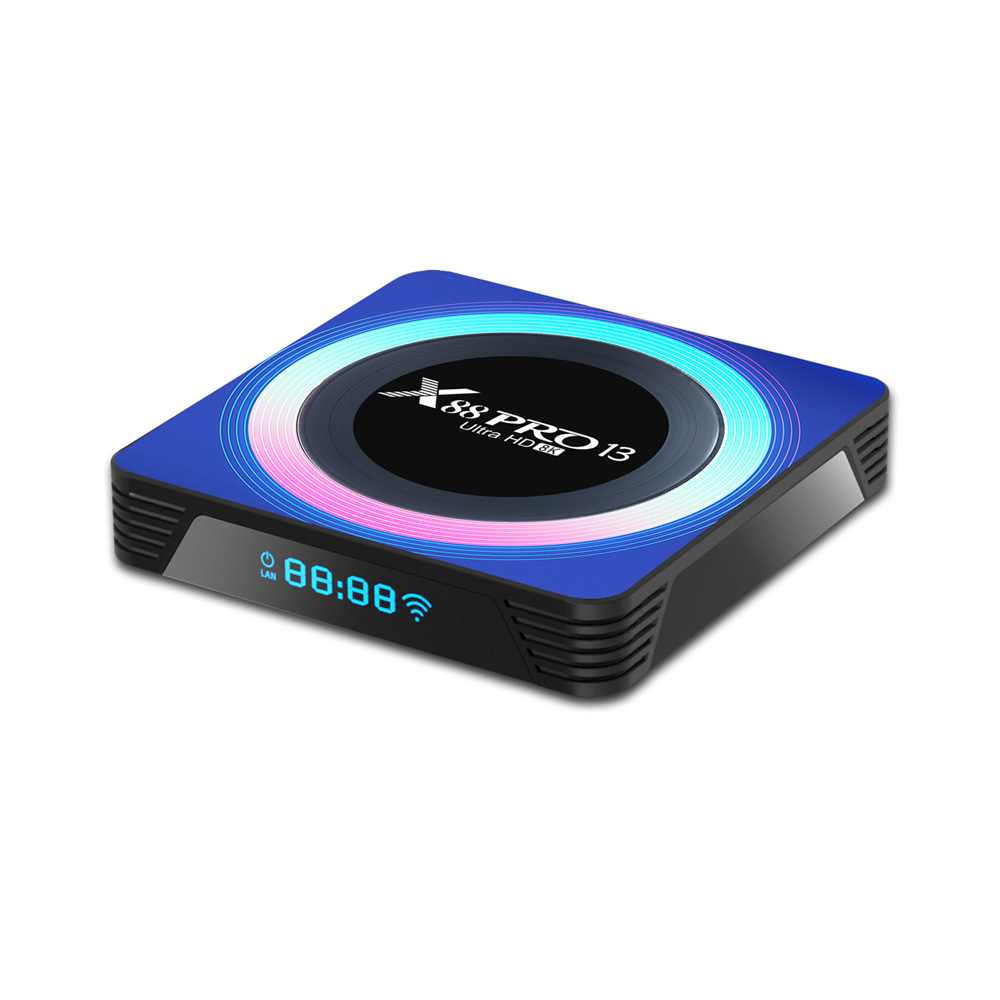 X88 PRO 13 Smart TV Box Android 13 RK3528 8K HD WIFI 6 2GB 16GB 4GB 32GB 64GB 5G WIFI BT5.0 Set Top Box