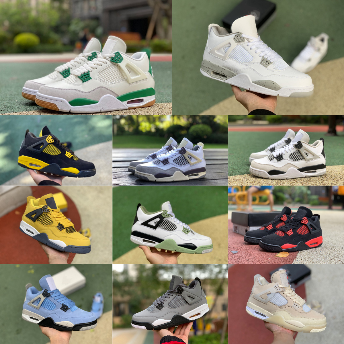 Jumpman Pine Green 4 4s Basketball Shoes Mens Women Seafoam A Ma Maniere SE Craft Photon Dust Cool Grey Infrared Black Cat UNIVERSITY BLUE White Oreo Bred Sneakers S78, Please contact us
Jumpman Pine Green 4 4s Basketball Shoes Mens Women Seafoam A Ma Maniere SE Craft Photon Dust Cool Grey Infrared Black Cat UNIVERSITY BLUE White Oreo Bred Sneakers S78, Please contact us