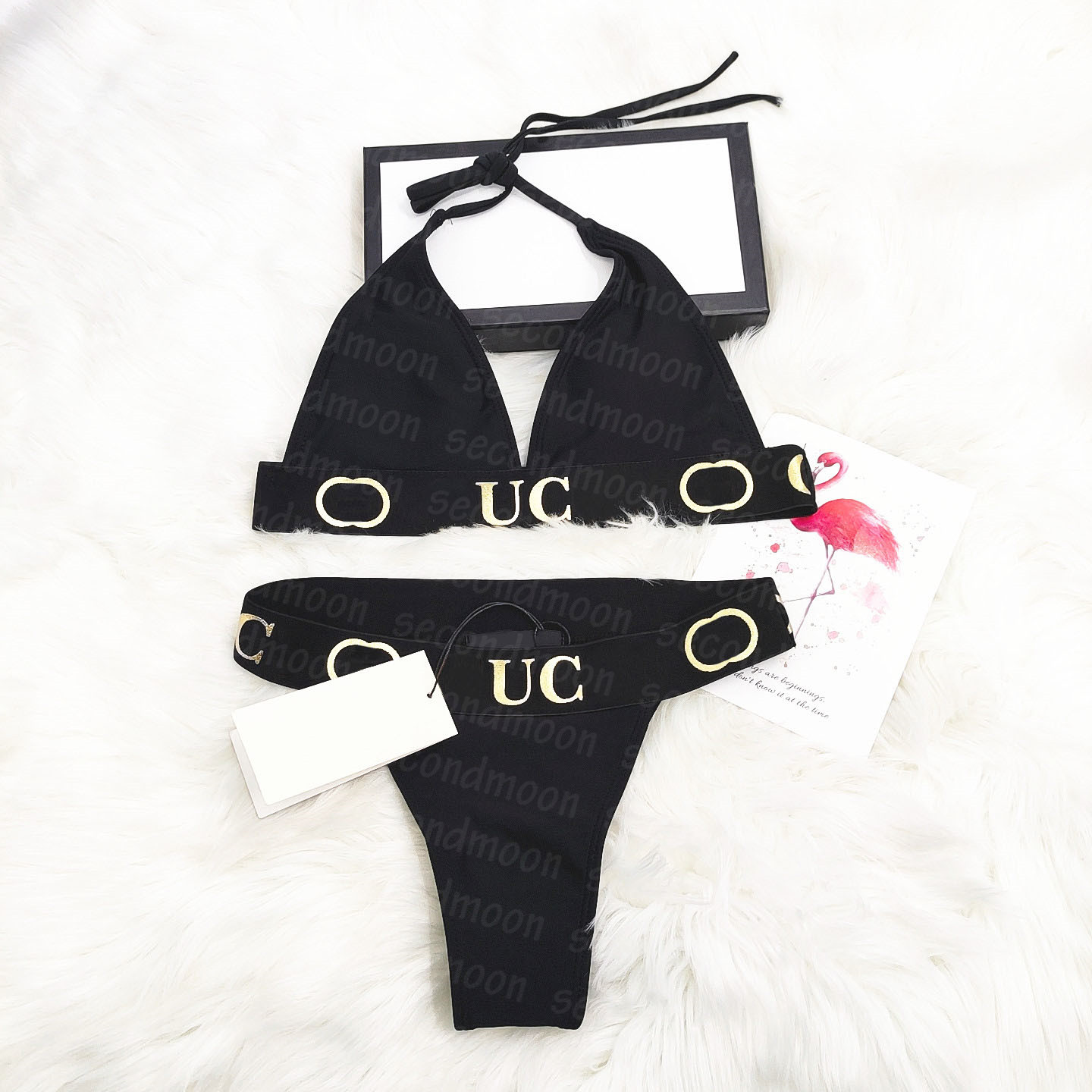 Women Designer Bikinis Sexy Bathing Suit Two-piece Swimwear Letter Print Bikini Set Swimsuits, Pink
Women Designer Bikinis Sexy Bathing Suit Two-piece Swimwear Letter Print Bikini Set Swimsuits, Pink