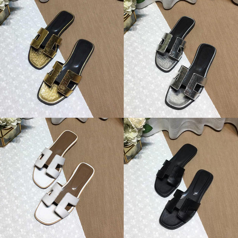 Womens Slides Oran Sandals Fashion Summer Shoes Flat Heels Luxury Slipper Real Leather Designer Flip Flops With Dust Bag, 8#
Womens Slides Oran Sandals Fashion Summer Shoes Flat Heels Luxury Slipper Real Leather Designer Flip Flops With Dust Bag, 8#