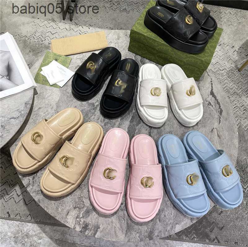 Designer Slippers 2023 Double G New Platform Shoe Women's Leather With Silver Line Metal Buckle Fashion T230407, Small black letters
Designer Slippers 2023 Double G New Platform Shoe Women's Leather With Silver Line Metal Buckle Fashion T230407, Small black letters
