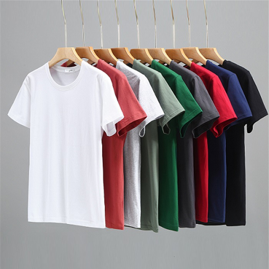 Mens TShirts 9 Color Summer Tshirts Men Plus Size 10XL 12XL Tshirt Casual Short Sleeve Tops Tees Male Cotton T Shirt Red 230406