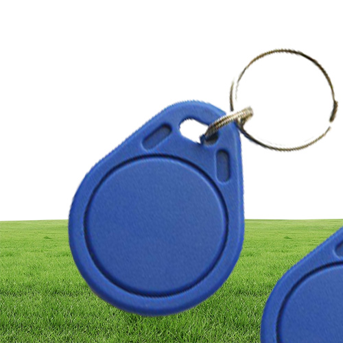 Factory make High quality TK4100 125khz card 100pcslot ISO11785 ABS RFID custom plastic keyfob Key Ring Fob