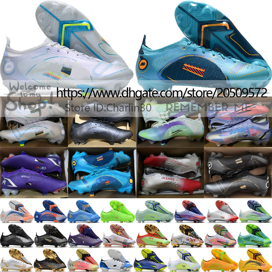 Send With Bag Quality Soccer Boots Mercurial Vapores 14 Elite FG AG ACC Football Cleats Mens CR7 Ronaldo Mbappe Soft Leather Comfortable Trainers Soccer Shoes US 6.5-12, 43
Send With Bag Quality Soccer Boots Mercurial Vapores 14 Elite FG AG ACC Football Cleats Mens CR7 Ronaldo Mbappe Soft Leather Comfortable Trainers Soccer Shoes US 6.5-12, 43