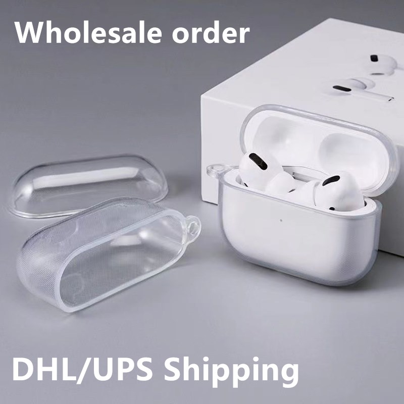 Factory Wholesale For Airpods Pro 2 airpod pro Headphone Accessories Solid Silicone Cute Protective Earphone Cover Apple Wireless Charging Box Shockproof Cases
