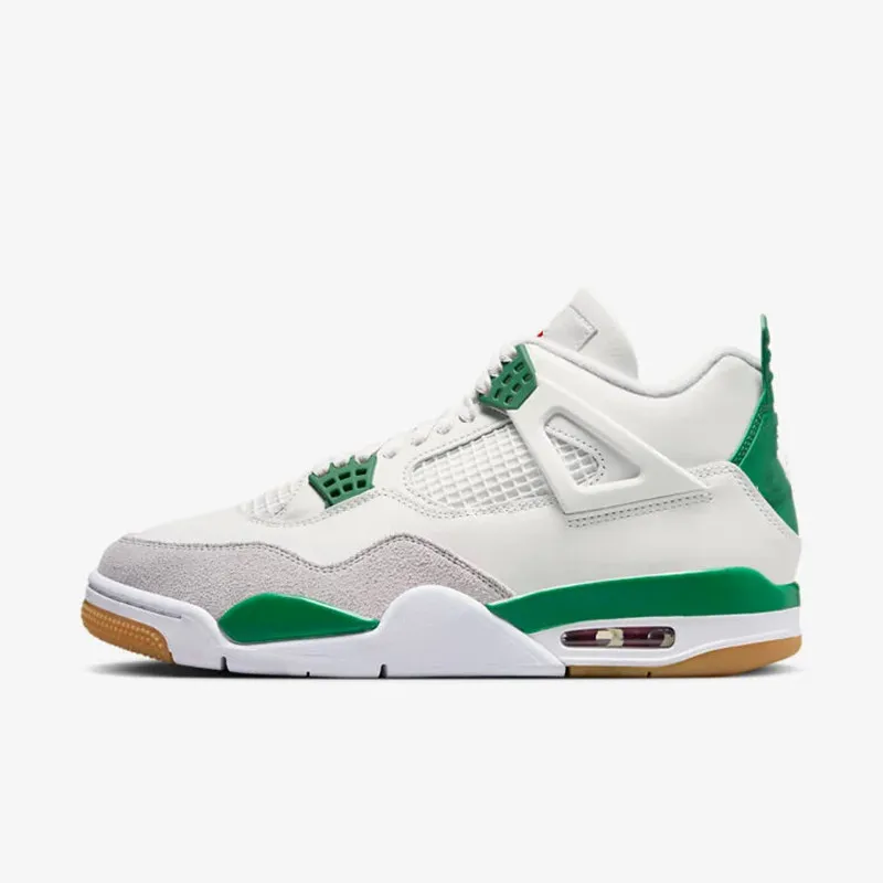 2023 Released Jumpman 4 Pine Green Basketball Shoes Mens Womens Sail Pine Green-Neutral Grey-White Designer Outdoor Sportswears Sneakers With Shoebox
2023 Released Jumpman 4 Pine Green Basketball Shoes Mens Womens Sail Pine Green-Neutral Grey-White Designer Outdoor Sportswears Sneakers With Shoebox