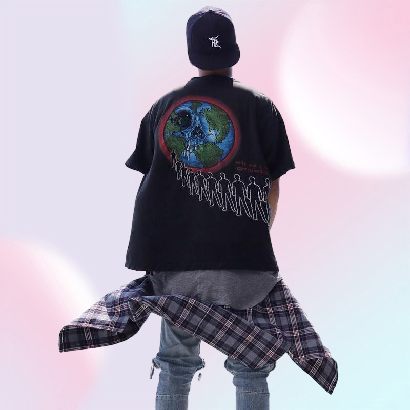 Metallca Band earth washed vintage shortsleeves men women T shirts Rock Tshirts Jerry Style Tshirt Unisex Tees Man Woman Street