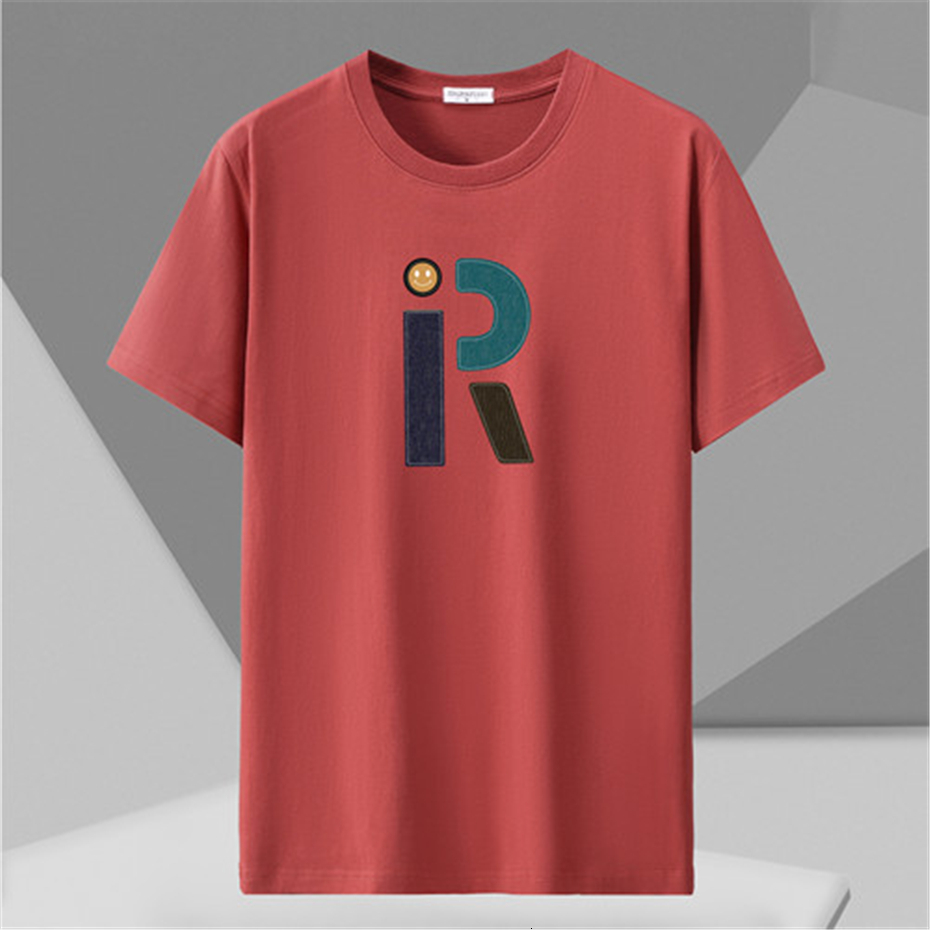 Mens TShirts 9 Color Summer Tshirts Men Plus Size 10XL 12XL Tshirt Casual Short Sleeve Tops Tees Male Cotton T Shirt Red 230406