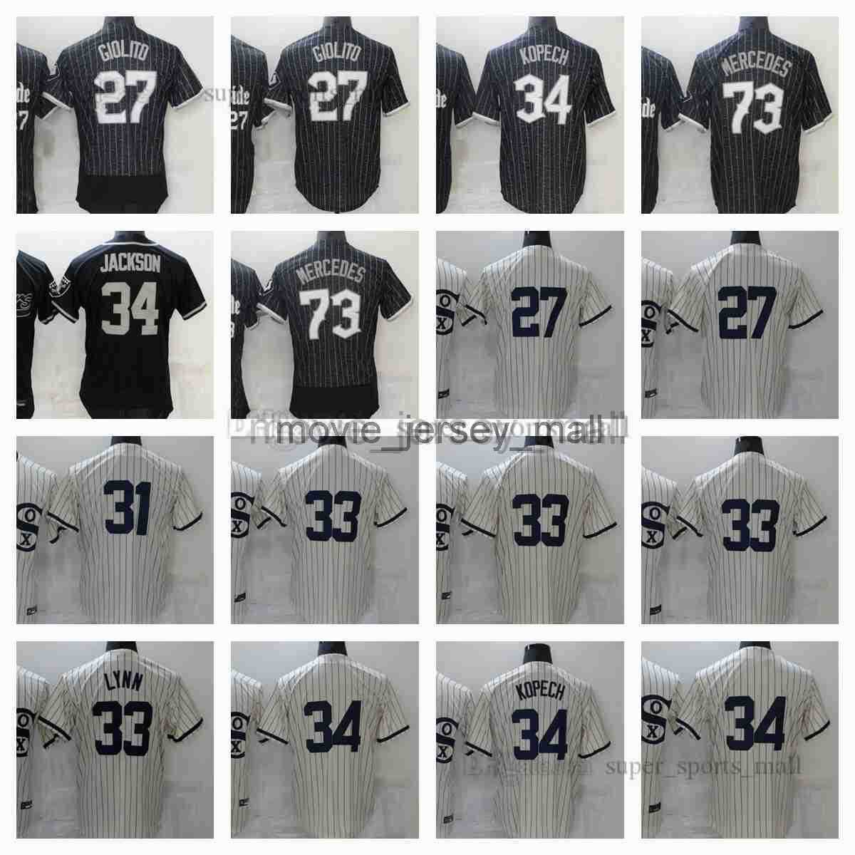 2023 New Baseball Jerseys 34 Michael Kopech 31 Liam Hendriks 27 Lucas Giolito 33 Lance Lynn 73 Yermin Mercedes Men Women Youth Size S--XXXL, As picture
2023 New Baseball Jerseys 34 Michael Kopech 31 Liam Hendriks 27 Lucas Giolito 33 Lance Lynn 73 Yermin Mercedes Men Women Youth Size S--XXXL, As picture