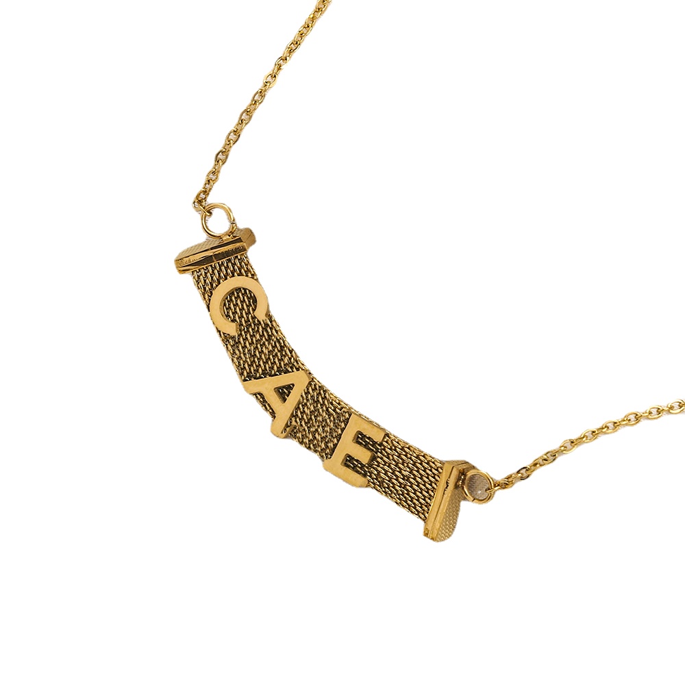 Brand Designer Lock Necklace 18K Gold Plated Chain Necklace Women monogram Love Romantic Jewelry Necklace Simple Charm Spring Gift Chain Wedding Party Accessories
Brand Designer Lock Necklace 18K Gold Plated Chain Necklace Women monogram Love Romantic Jewelry Necklace Simple Charm Spring Gift Chain Wedding Party Accessories