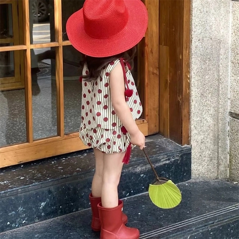 Clothing Sets Menoea Floral Summer Baby Girl Clothes Girls Print T Shirt and Shorts Kids Cotton 230406