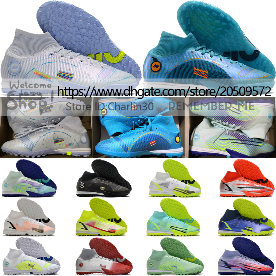 Send With Bag Quality Football Boots Mercurial Superfly 8 Elite TF ACC Socks Soccer Cleats Mens High Ankle Ronaldo CR7 Mbappe Training Turf Football Cleats US 6.5-12
Send With Bag Quality Football Boots Mercurial Superfly 8 Elite TF ACC Socks Soccer Cleats Mens High Ankle Ronaldo CR7 Mbappe Training Turf Football Cleats US 6.5-12