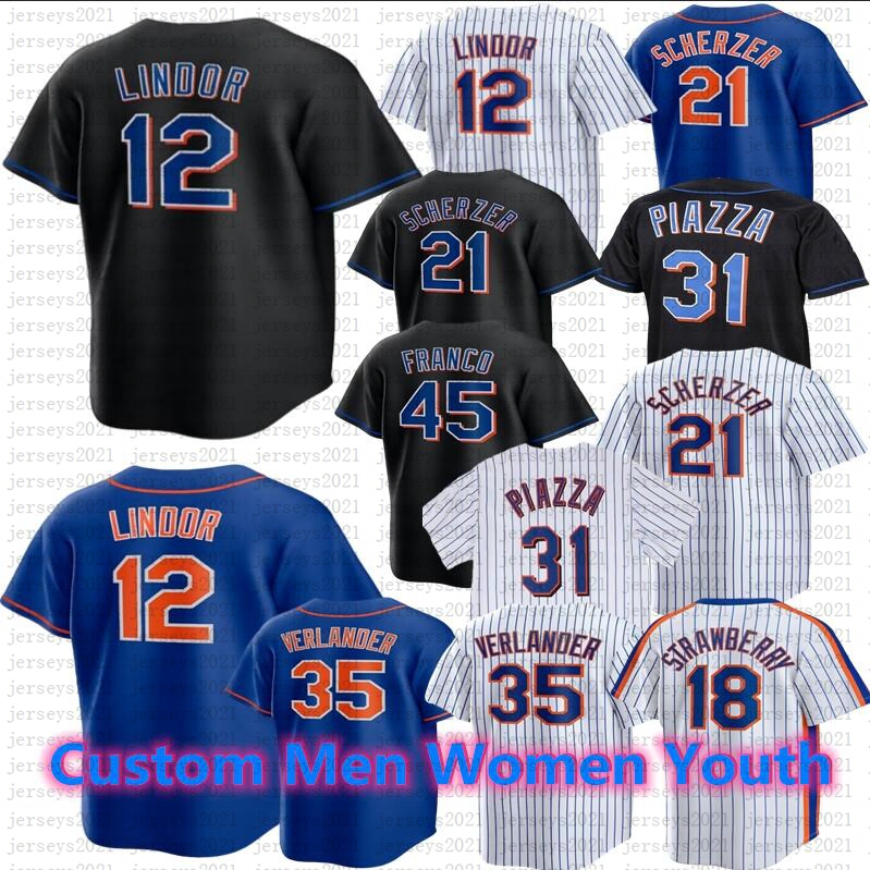 Francisco Lindor Justin Verlander Baseball Jersey Pete Alonso Carlos Correa Kodai Senga Max Scherzer David Robertson Mike Piazza Keith Hernandez Lee, Men
Francisco Lindor Justin Verlander Baseball Jersey Pete Alonso Carlos Correa Kodai Senga Max Scherzer David Robertson Mike Piazza Keith Hernandez Lee, Men