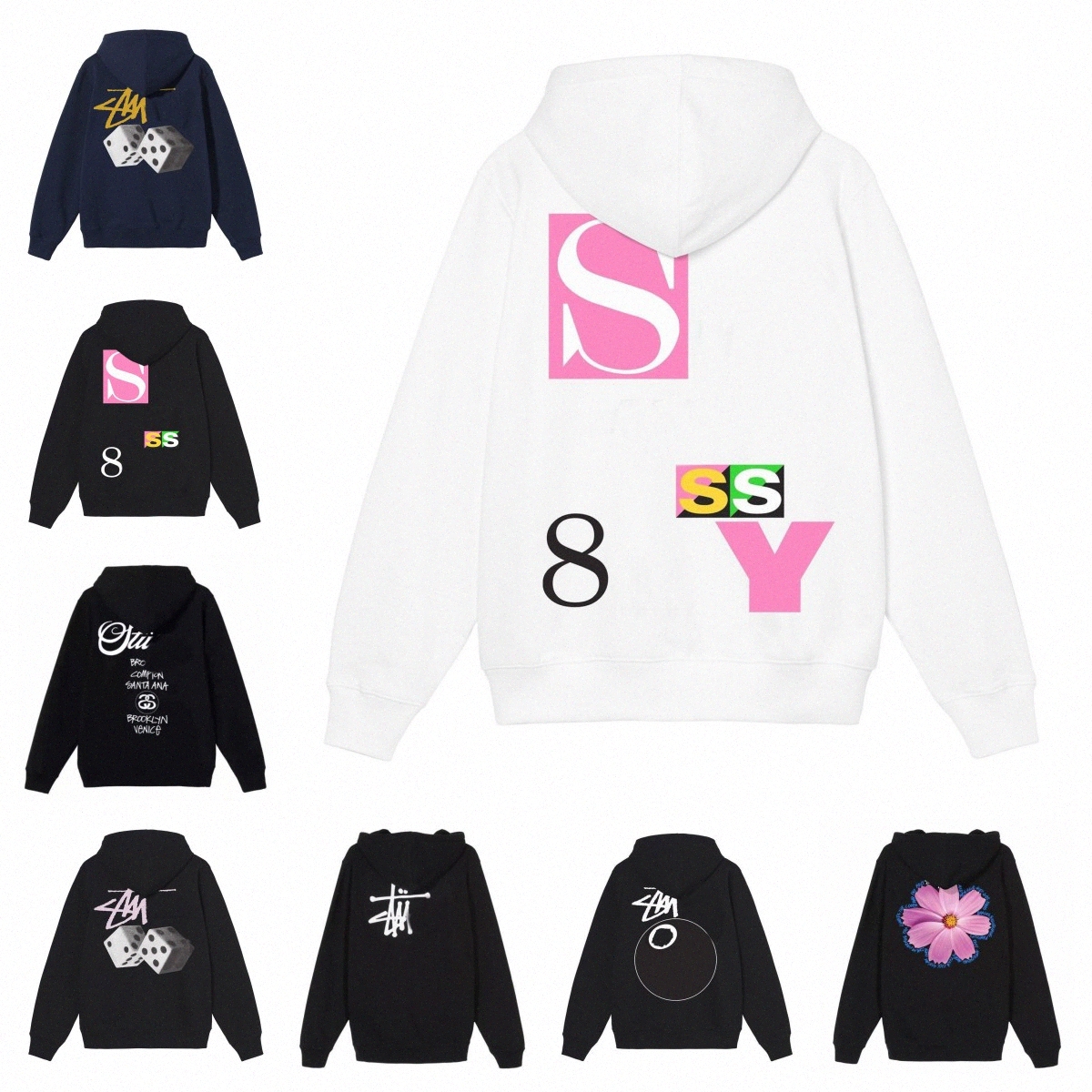 Mens designers Hoodies Letters sweatshirt Women Hoodie 8-ball 2023SS Printed tops Long Sleeve Couples Loose sweatshirts Hoody, Sweatshirts-11
Mens designers Hoodies Letters sweatshirt Women Hoodie 8-ball 2023SS Printed tops Long Sleeve Couples Loose sweatshirts Hoody, Sweatshirts-11