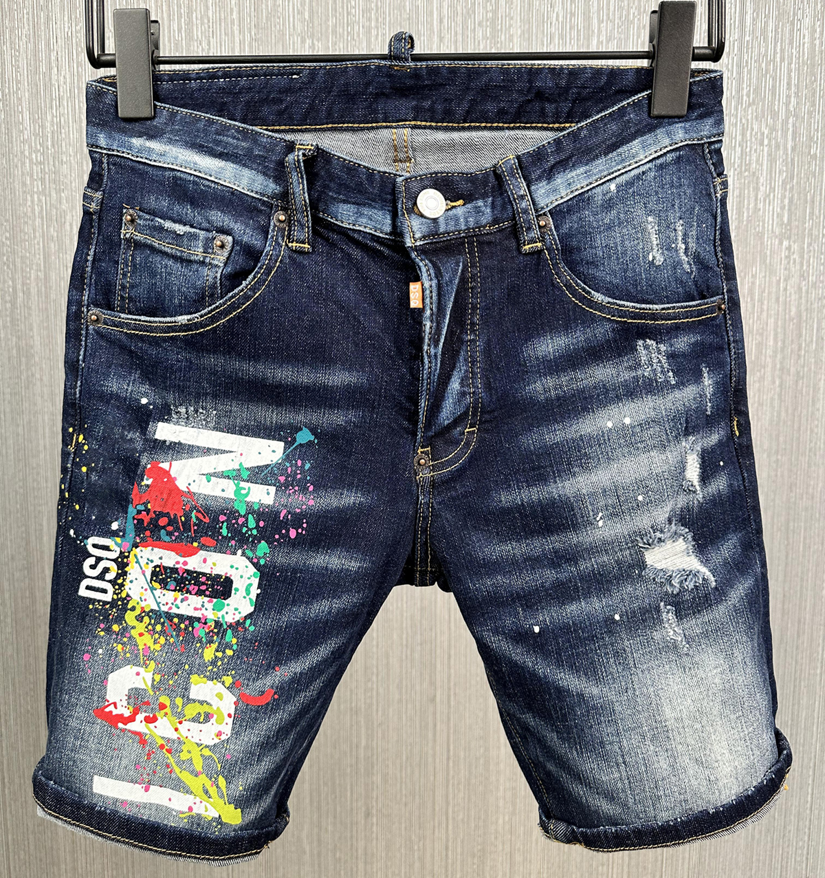 DSQ2 Men's Jeans short Luxury Designer summer Jeans Skinny Ripped Cool Guy Causal Hole Denim dsq Fit Jeans Washed short Pant 601-1, Blue a601-1
DSQ2 Men's Jeans short Luxury Designer summer Jeans Skinny Ripped Cool Guy Causal Hole Denim dsq Fit Jeans Washed short Pant 601-1, Blue a601-1