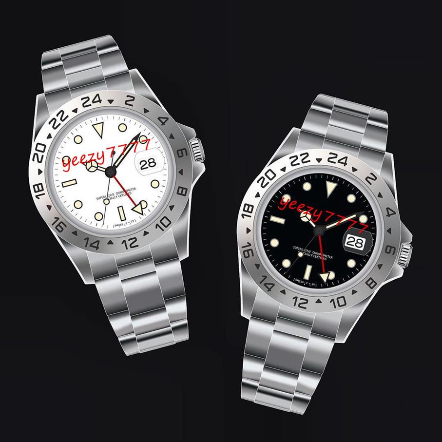 2 colors High quality mens vintage watches master 40mm Explorer 16570 red hand mechanical automatic movement SS 316L luxury watch 2167, Black
2 colors High quality mens vintage watches master 40mm Explorer 16570 red hand mechanical automatic movement SS 316L luxury watch 2167, Black