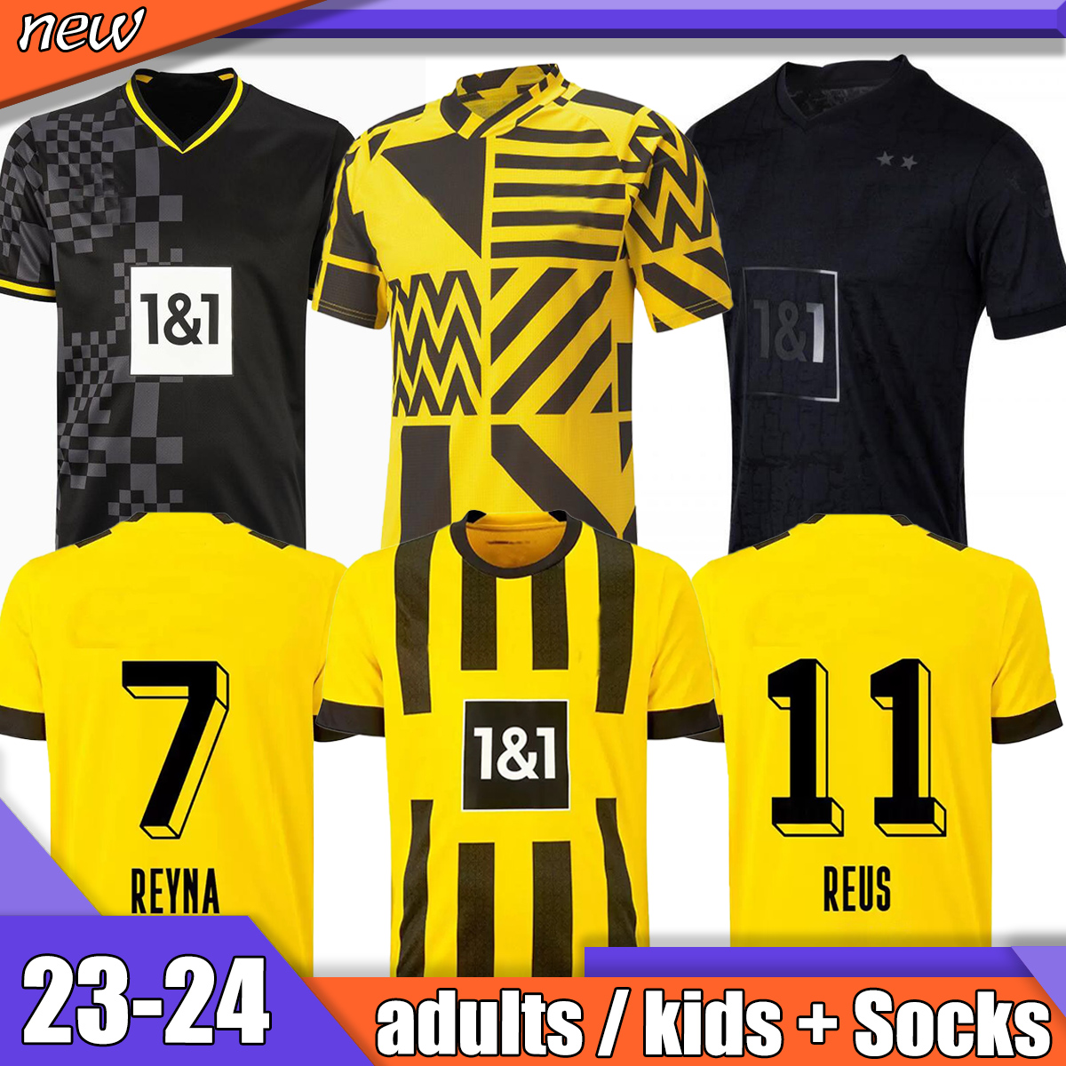 22 23 Dortmund NEONGELB soccer jerseys HALLER DORTMUND football shirt REUS REYNA BELLINGHAM HUMMELS BRANDT KAMARA Adeyemi WITSEL home men kids maillots de football, 17
22 23 Dortmund NEONGELB soccer jerseys HALLER DORTMUND football shirt REUS REYNA BELLINGHAM HUMMELS BRANDT KAMARA Adeyemi WITSEL home men kids maillots de football, 17