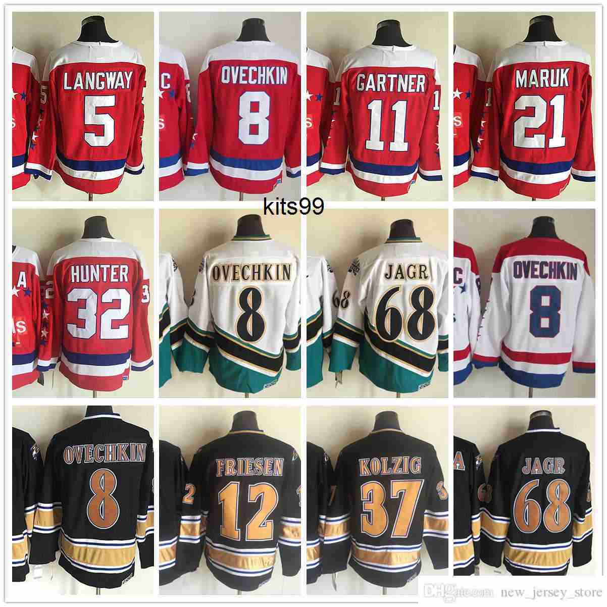 NCAA Vintage CCM Retro Ice Hockey Jerseys Embroidery 8 Alex Ovechkin 5 Rod Langway 11 Mike Gartner 21 Dennis Maruk 12 Jeff Friesen 37 Kolzig 32 Dale Hunter Jersey, Same as picture 7
NCAA Vintage CCM Retro Ice Hockey Jerseys Embroidery 8 Alex Ovechkin 5 Rod Langway 11 Mike Gartner 21 Dennis Maruk 12 Jeff Friesen 37 Kolzig 32 Dale Hunter Jersey, Same as picture 7