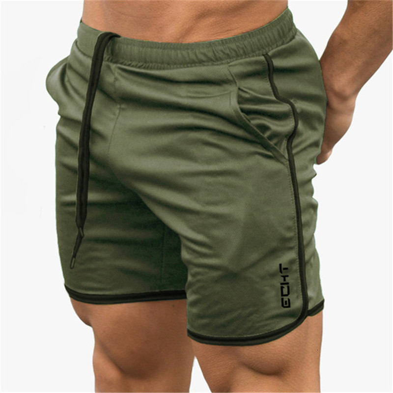 Men's Shorts Men's Fitness and Fitness Shorts Summer Gym Exercise Men's Breathable Mesh Quick Dry Sportswear Jogging Shorts Men's 