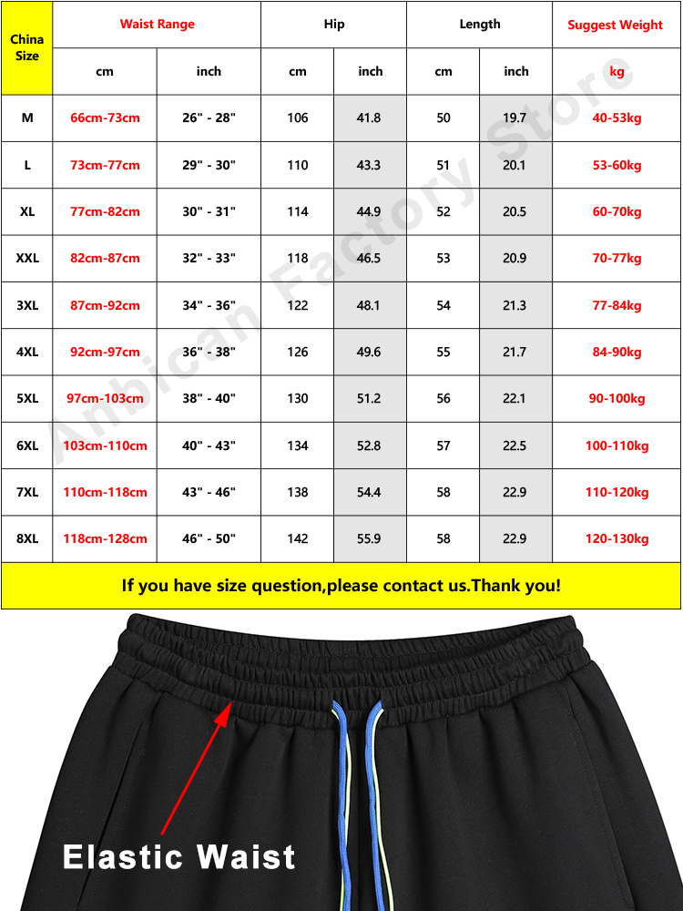 Men's Shorts Summer Men's Sweatshirt Baggy Breeches Fashion Hip Hop Street Apparel Ultrafine Men's Cotton Casual Shorts 8XL 230408