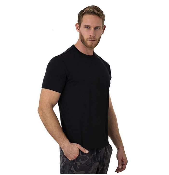 Men's T-Shirts 16.5Micro Superfine Merino Wool Men T Shirt Base Layer Wool Tech Tee Men Shirt Quick dry Wicking Breathable Anti-Odor 230408