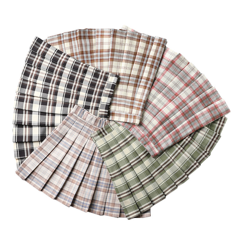 Skirts Pleated Skirt Summer Women's Spring Fashion Korean Prep Style School Girls' Uniforms Harajuku A-line Mini Ski 230408