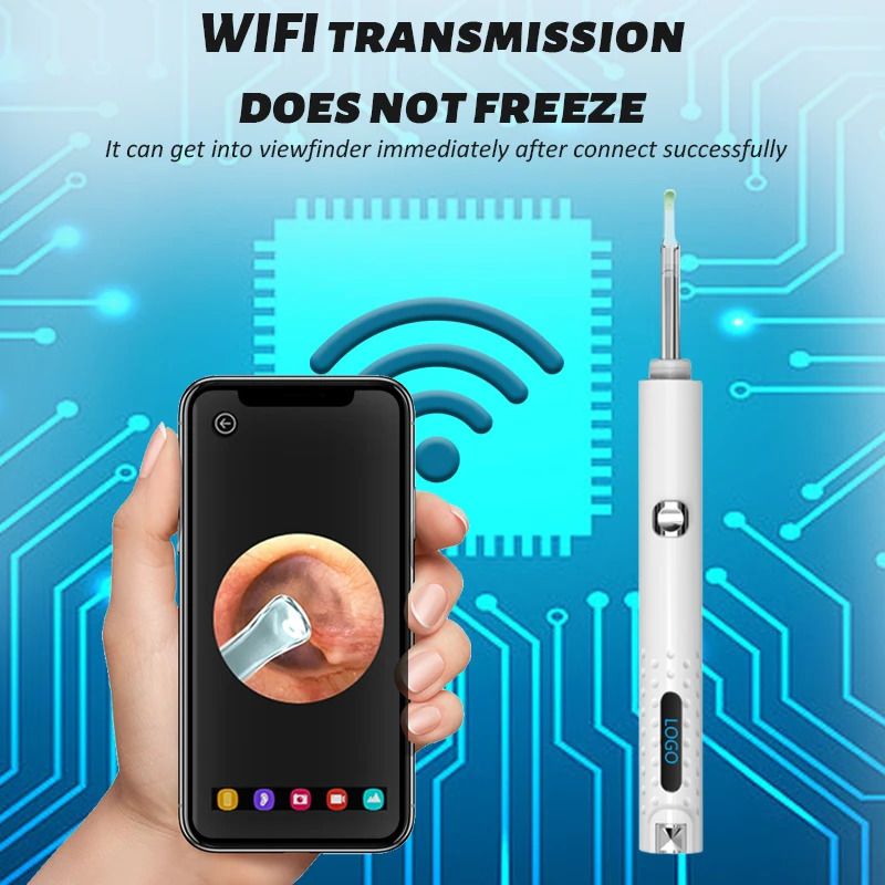 Other Health Beauty Items Supplies Ear Wax Cleaner Camera Otoscopes Professional Visible Ear Pick Endoscope Clean Ears Wax Kit for iPhone Android 2310