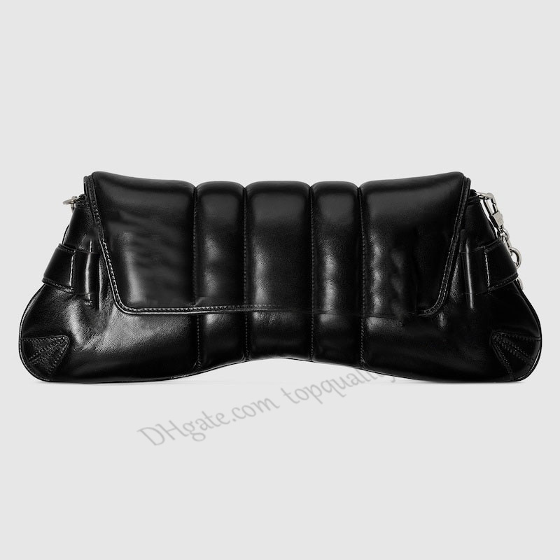 New chain small shoulder bag luxury designer bags 38cm Underarm Genuine Leather womens Quilting Handbags Crossbody bag Purse Lady Red Black Messenger bag 2 sizes