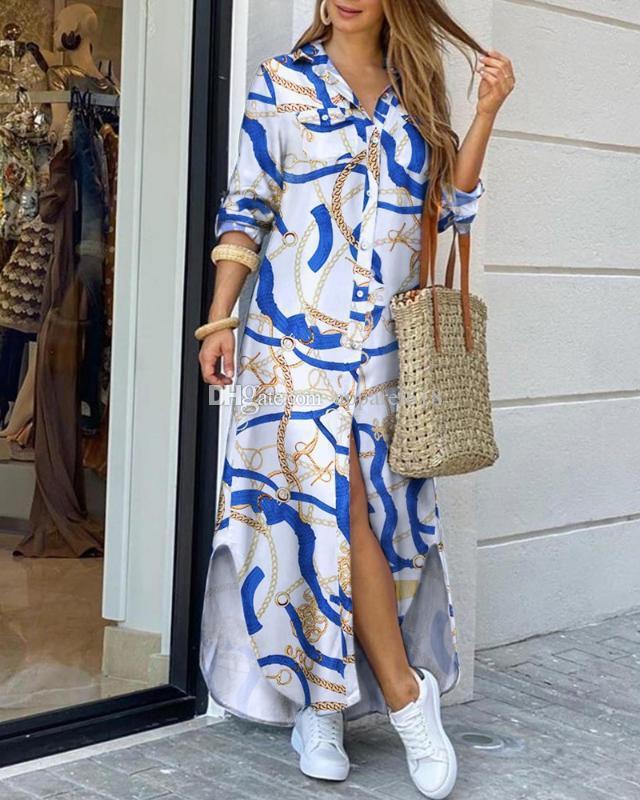 Designer Casual Dresses Elegant shirt maxi fashion sexy clubwear dresses womens dress summer beach party short skirt long sleeve casual woman clothing Z314, Khaki
Designer Casual Dresses Elegant shirt maxi fashion sexy clubwear dresses womens dress summer beach party short skirt long sleeve casual woman clothing Z314, Khaki
