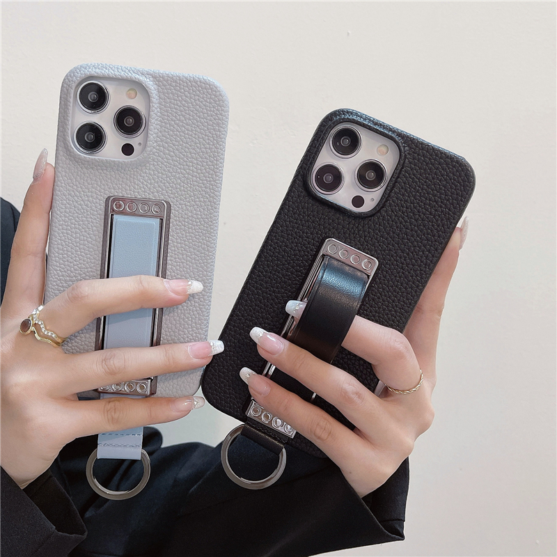 Finger Ring Holder Lychee Print Vogue Phone Case for iPhone 14 13 12 11 Pro Max Durable Wristband Strap Solid Leather Back Cover Shockproof, White
Finger Ring Holder Lychee Print Vogue Phone Case for iPhone 14 13 12 11 Pro Max Durable Wristband Strap Solid Leather Back Cover Shockproof, White